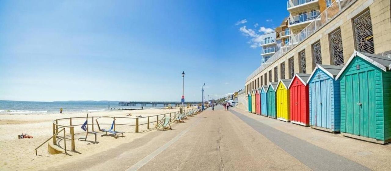 Flat-C, 4 Adults, 20 Mins To Beach, Netflix, Wifi, Sleeps 4 Adults Bournemouth Kültér fotó